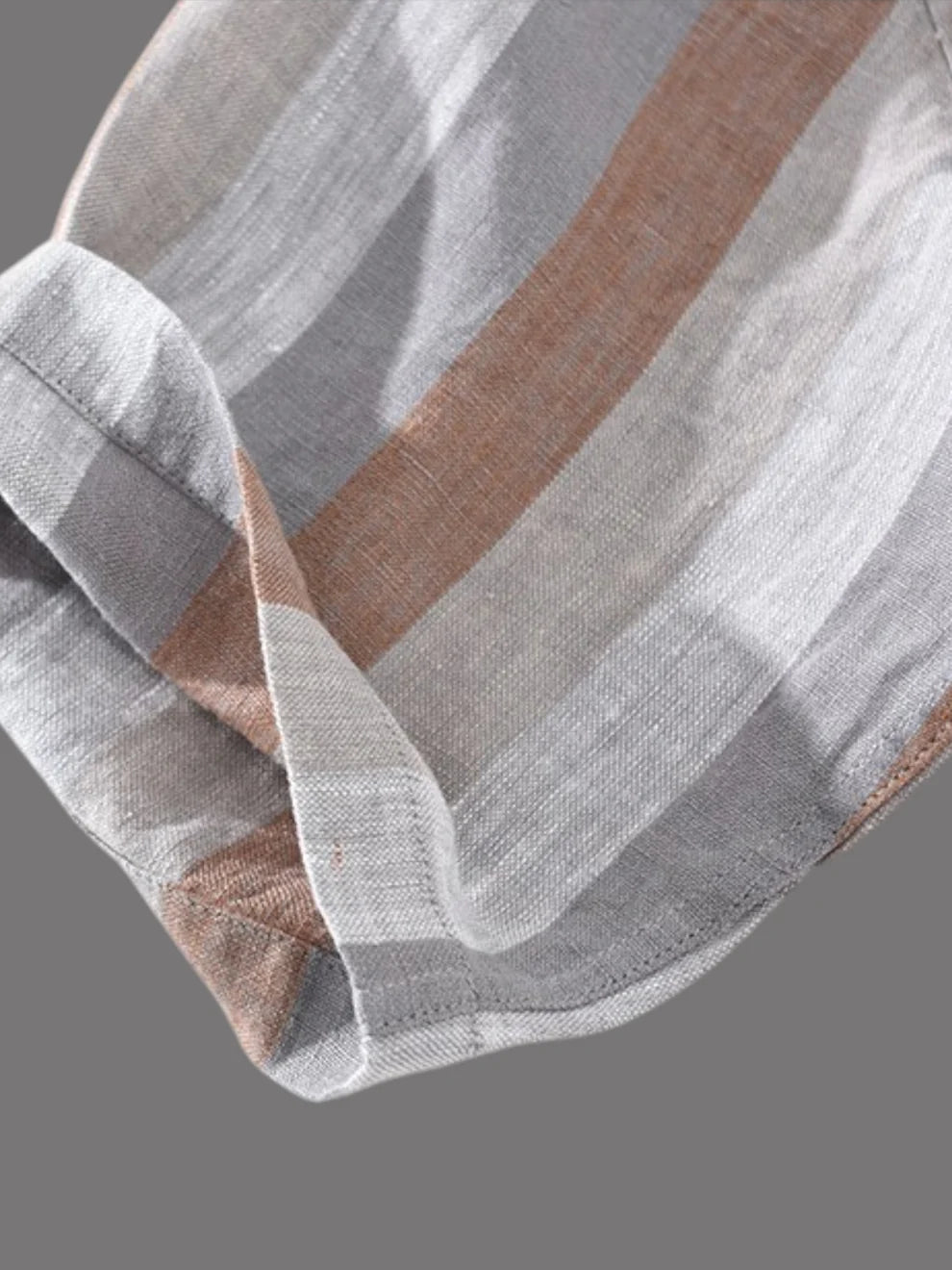 Dapper and Comfortable: Striped Kurta Shirt