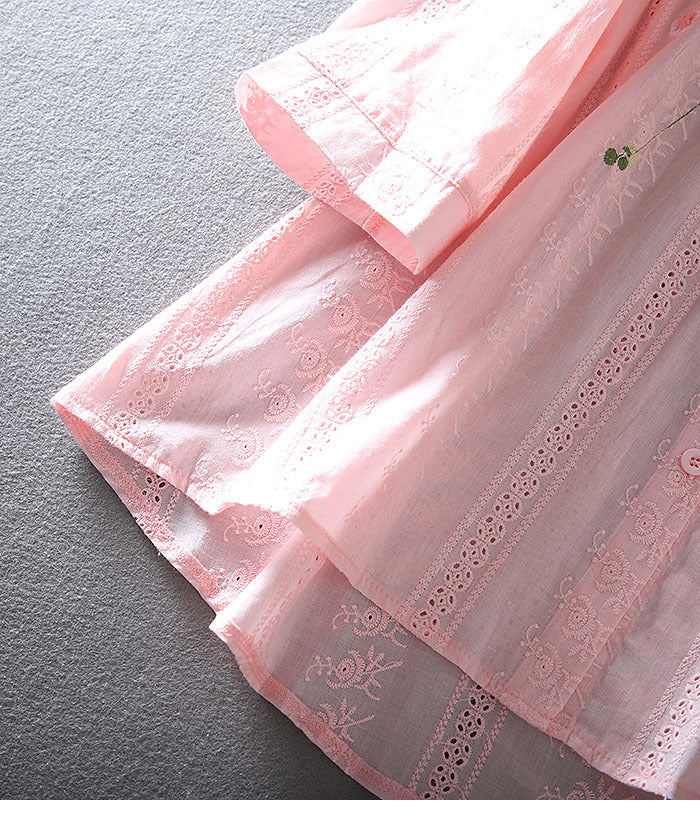 Radiate Elegance with Our Peach Embroidery Tunic for Women