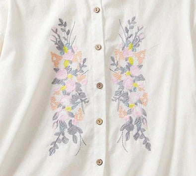 Your Go-To White Embroidered Tunic for Effortless Style