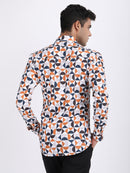 Multi Popcorn Print Premium Full Sleeves Shirt