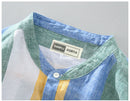 Premium Cotton Kurta with Multicolour Stripes