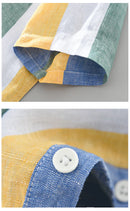 Premium Cotton Kurta with Multicolour Stripes