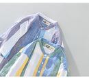Premium Cotton Kurta with Multicolour Stripes