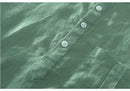 Stylish and Comfortable: Men's Green Cotton Kurta Shirt with Pocket