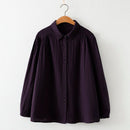 Chic and Timeless Long-Sleeve Button-Up Shirt