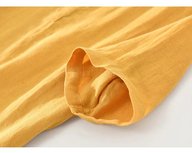 Add a Pop of Color In Your Style: Men's Bright Lemon Kurta Shirt