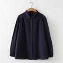 Chic and Timeless Long-Sleeve Button-Up Shirt