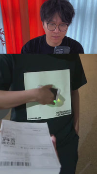 GlowCanvas Tee – Light-Activated Drawing T-Shirt
